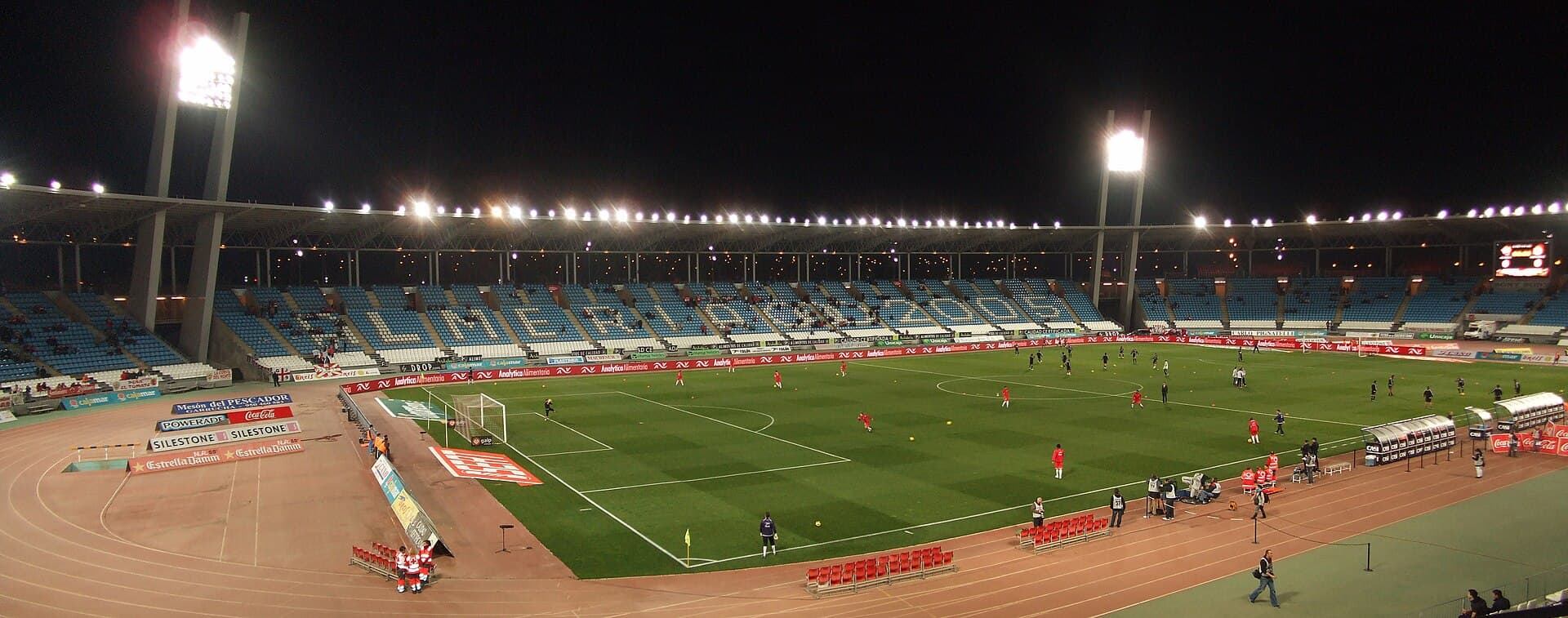 View of Estadio de los Juegos Mediterráneos stadium