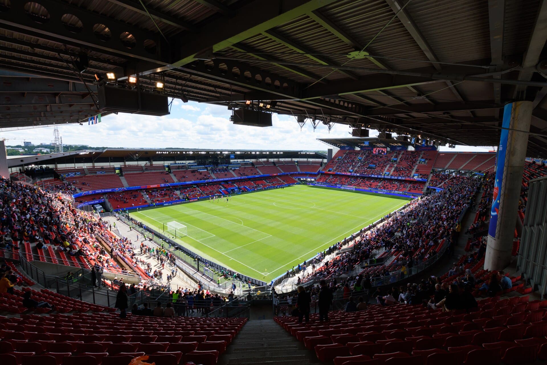 Vue du stade Roazhon Park