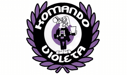 Logo de Komando Violeta