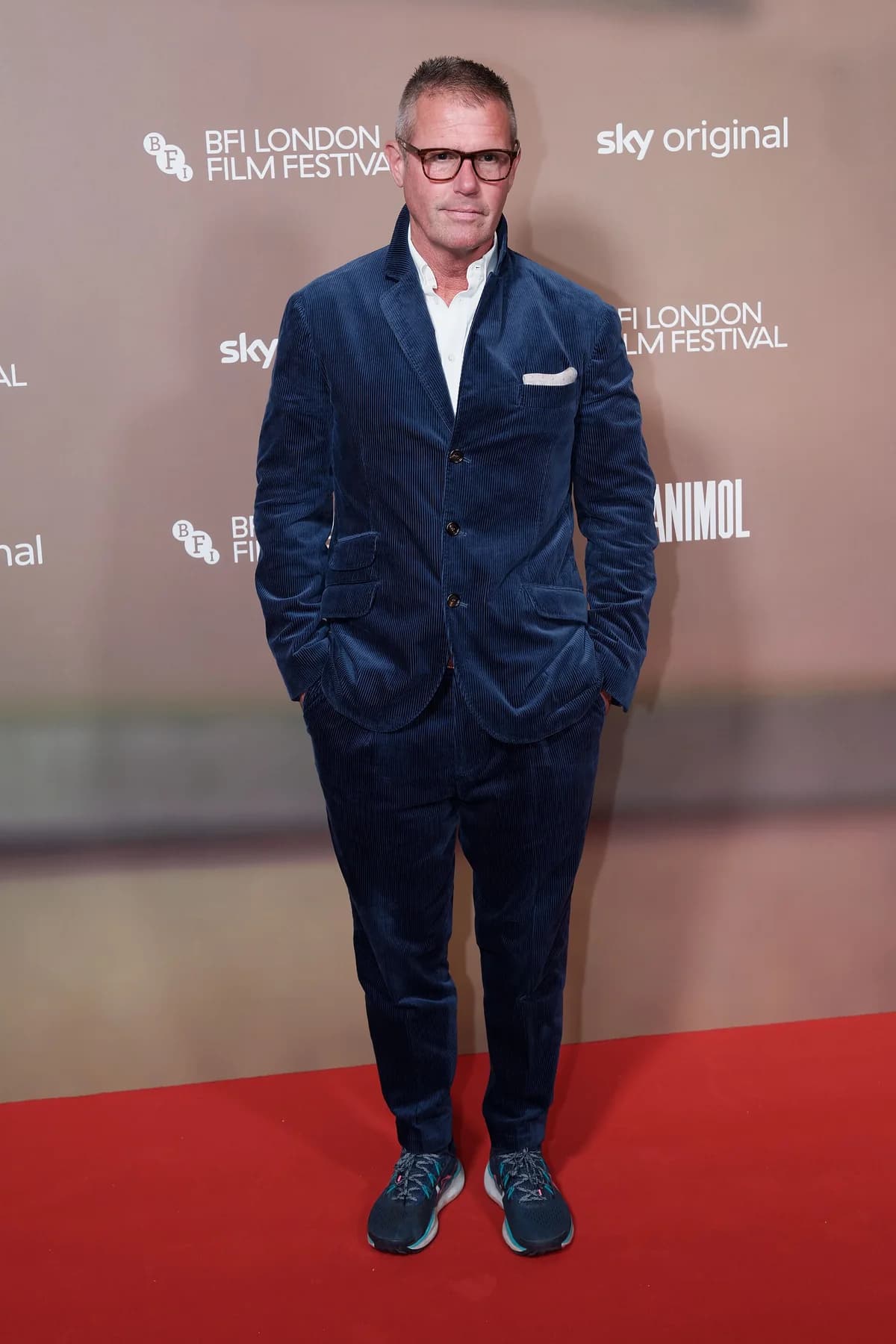 Nick Love en la alfombra roja del Festival de Cine de Londres de 2026
