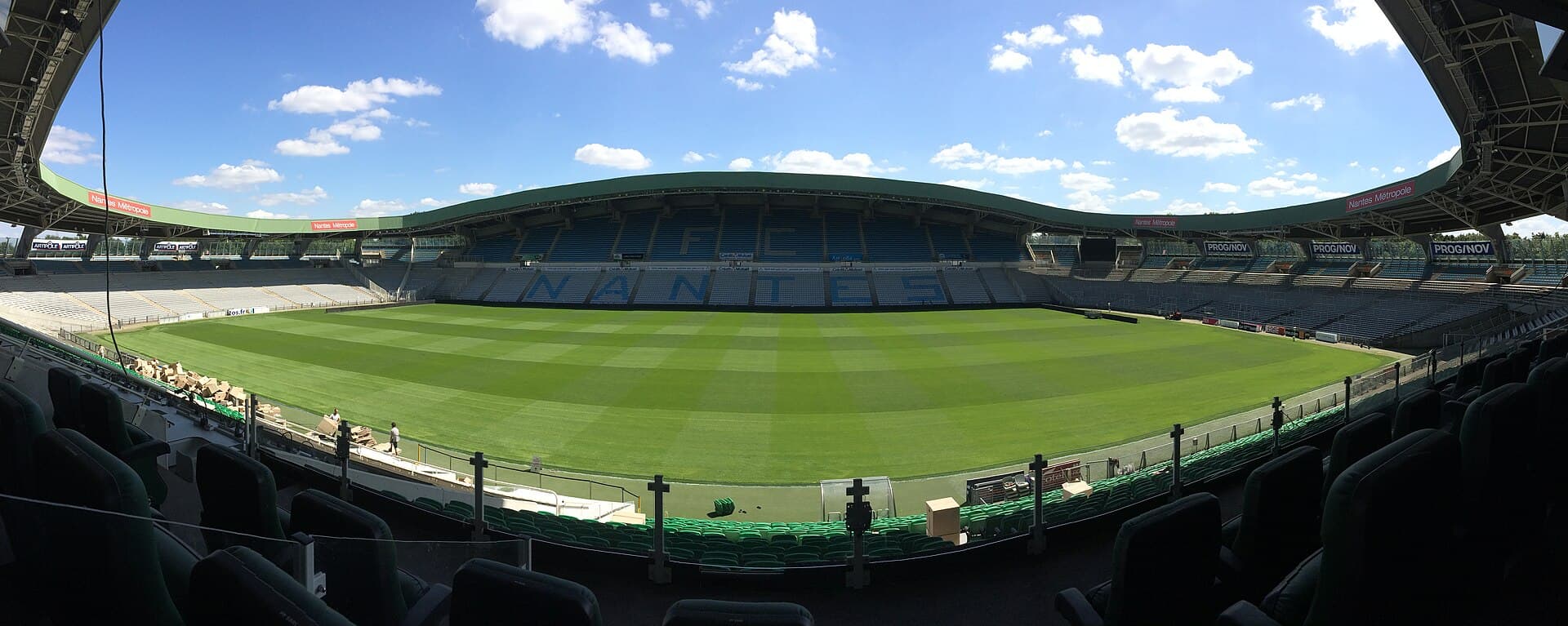 Vue du stade La Beaujoire