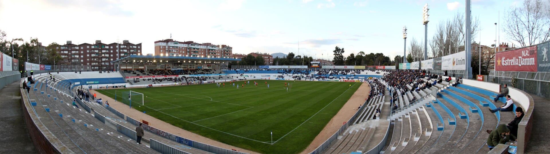 View of Nova Creu Alta stadium