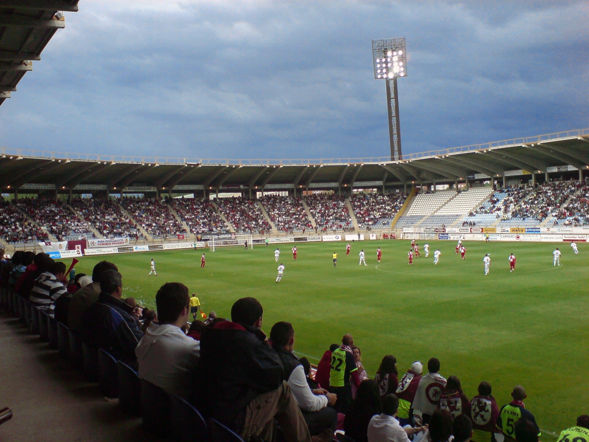 View of Reino de León stadium