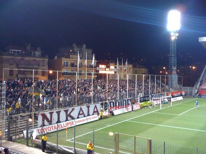 Vue du stade Stade du Ray