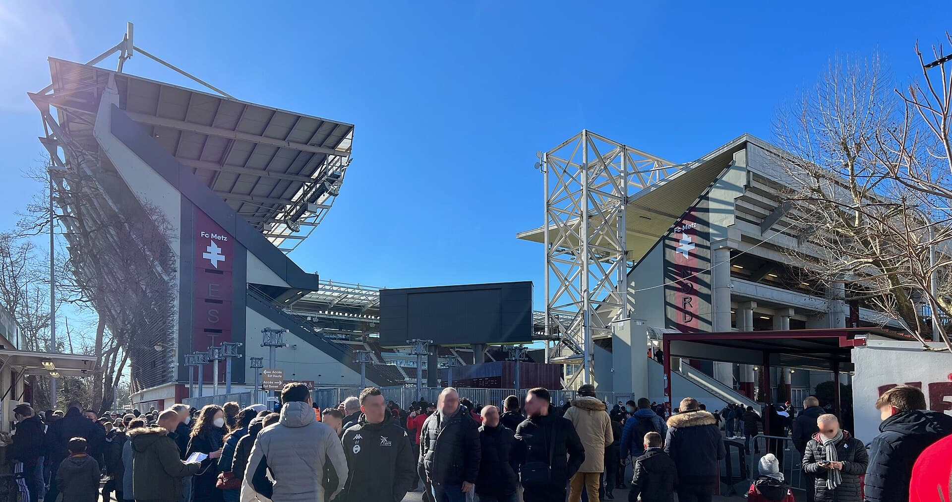 Vue du stade Stade Saint-Symphorien