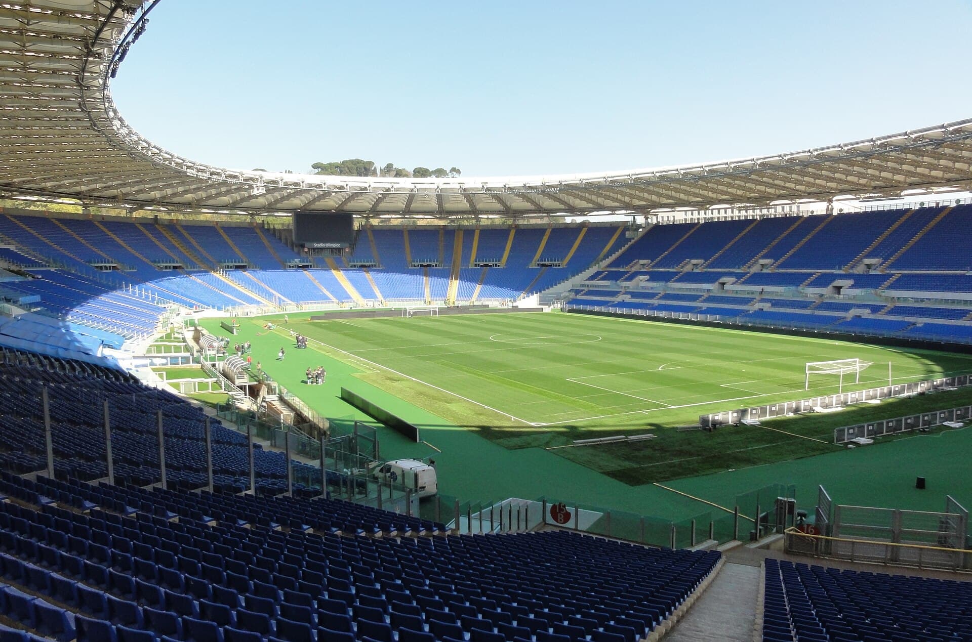 Veduta dello stadio Stadio Olimpico