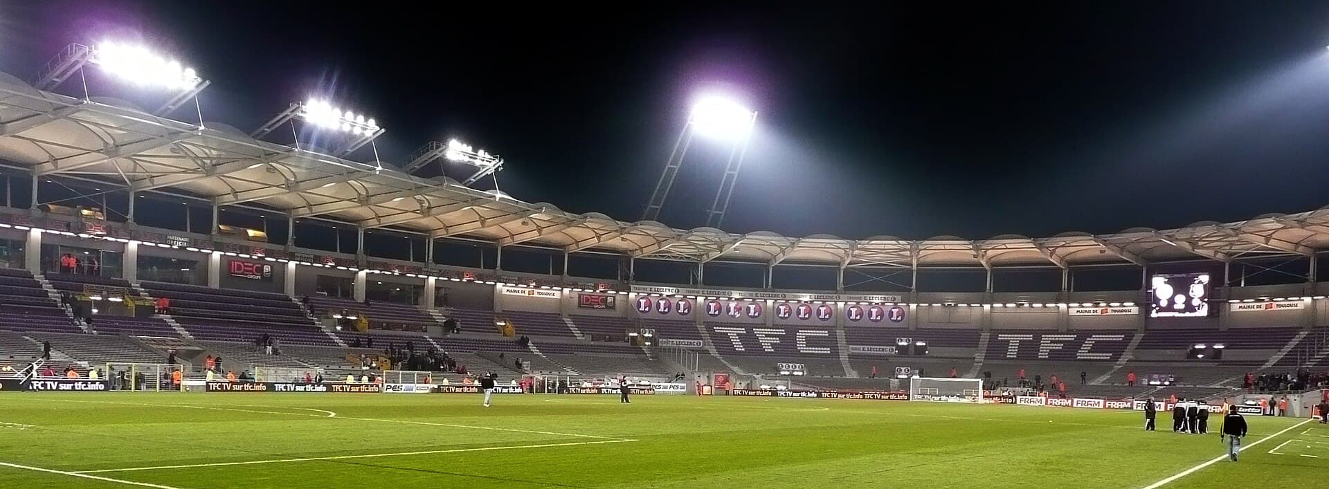 Vue du stade Stadium de Toulouse