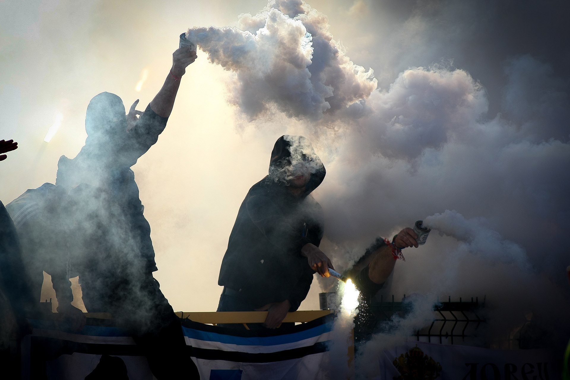 Aficionados de Paris Saint-Germain en Parc des Princes